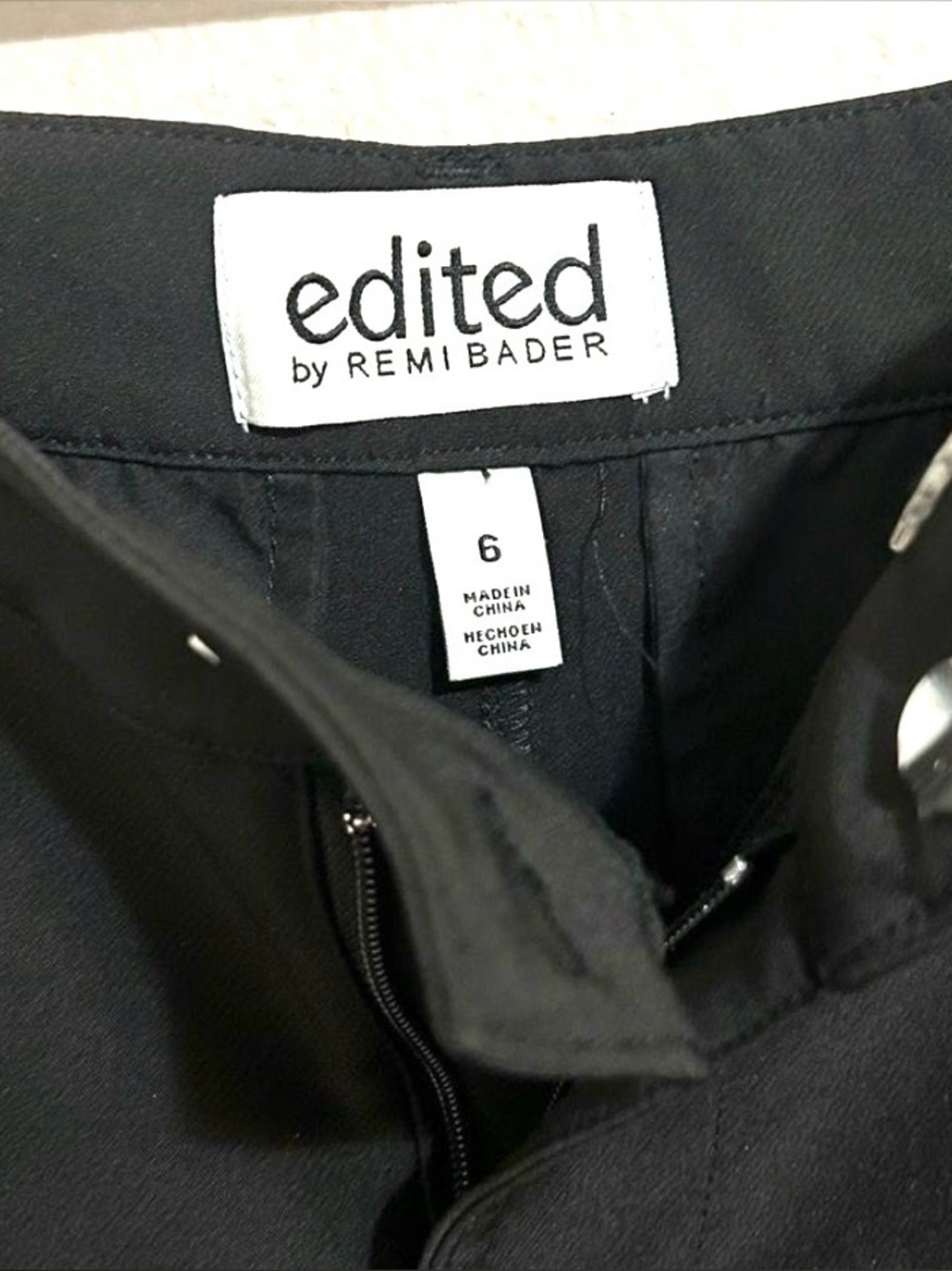 Edited Remi Bader Pleated Trouser Silk Work Shorts